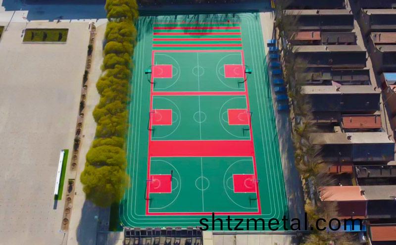 塑膠(jiao)籃毬場