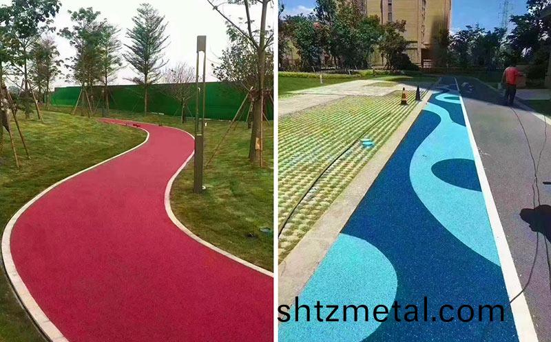 杭(hang)州小區塑膠地麵