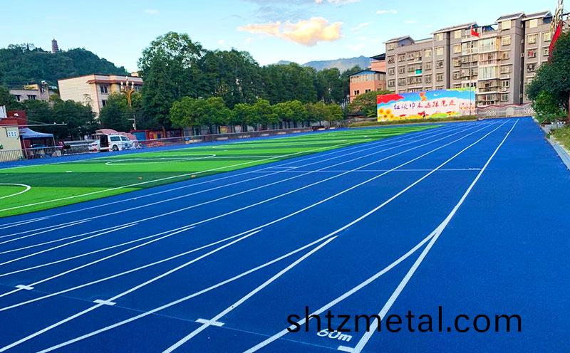 學校 塑膠(jiao)跑道(dao)