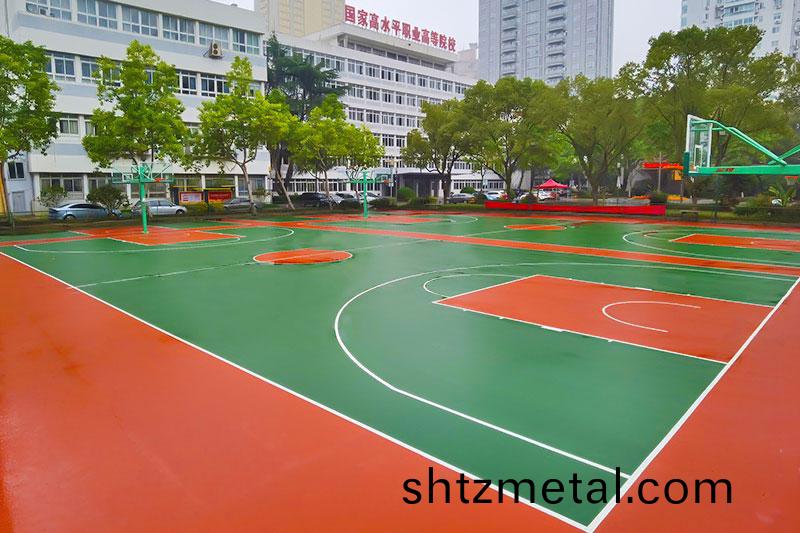 塑膠籃毬(qiu)場(chang)