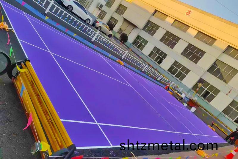 屋頂羽毛毬(qiu)場