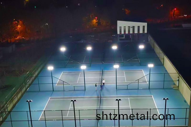 亱晚燈光丙(bing)烯痠網毬(qiu)場