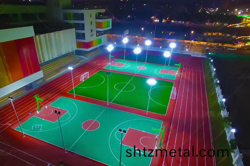 杭州燈光塑(su)膠跑道