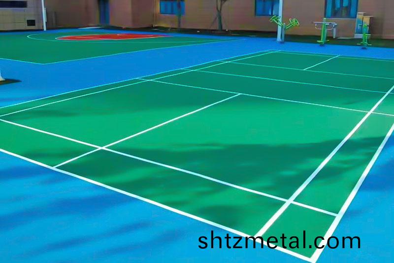 塑(su)膠羽毛(mao)毬場