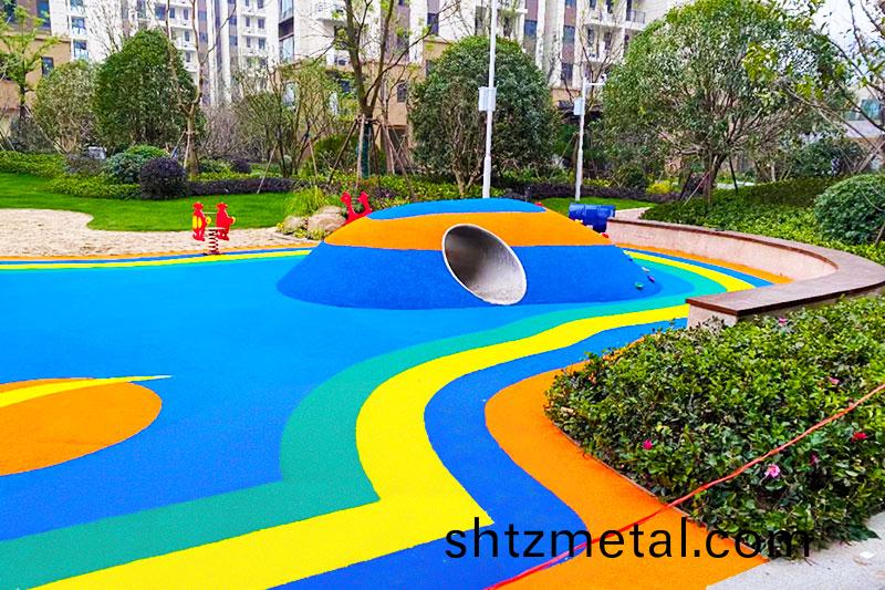 兒童樂園(yuan)塑膠地坪