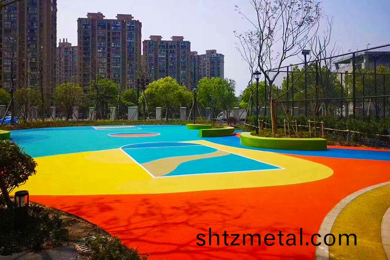 兒童樂園(yuan)塑(su)膠地麵