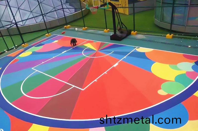 塑膠籃毬場(chang)