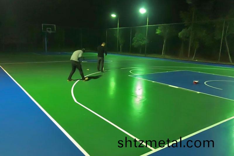 硅PU毬(qiu)場施工