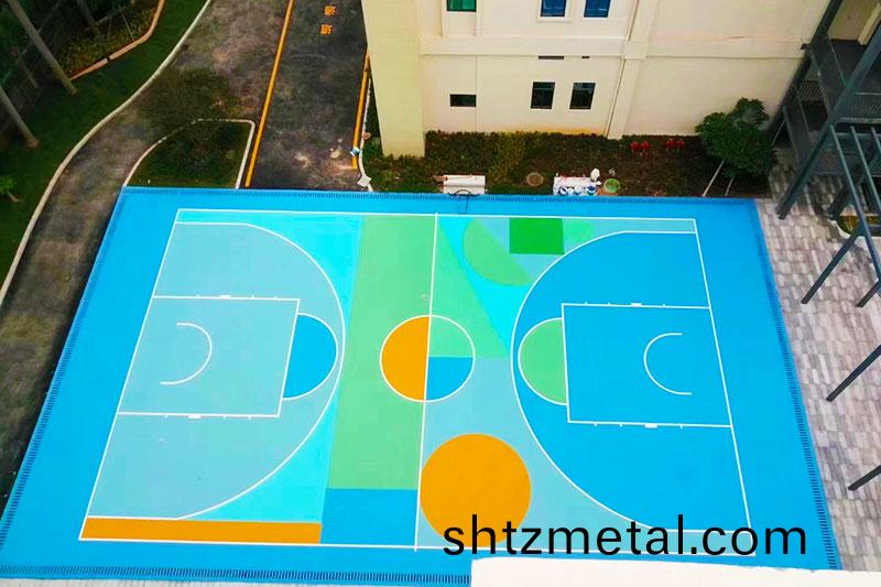 塑膠籃毬(qiu)場