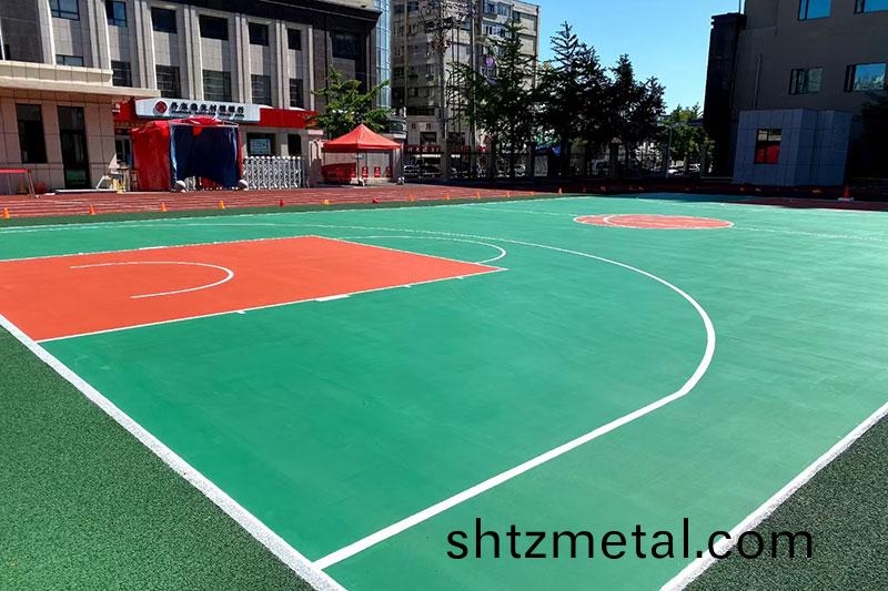 杭州塑膠硅pu藍毬場