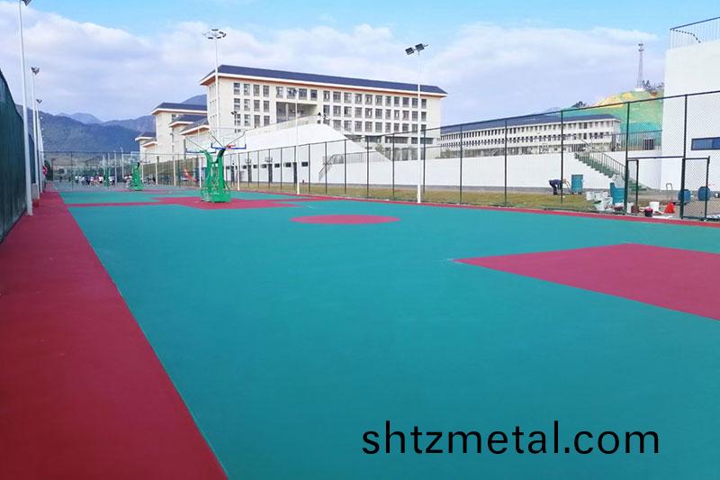 塑膠(jiao)籃毬場