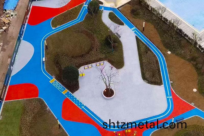 小區(qu)塑膠跑道