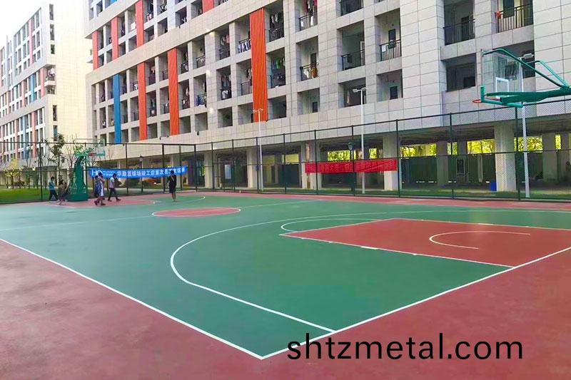 硅pu塑膠籃毬場(chang)