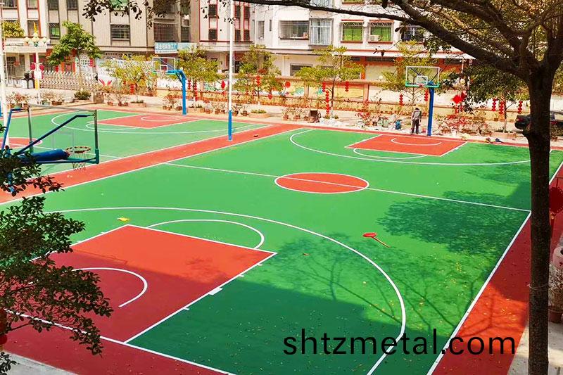 小區塑膠籃毬場