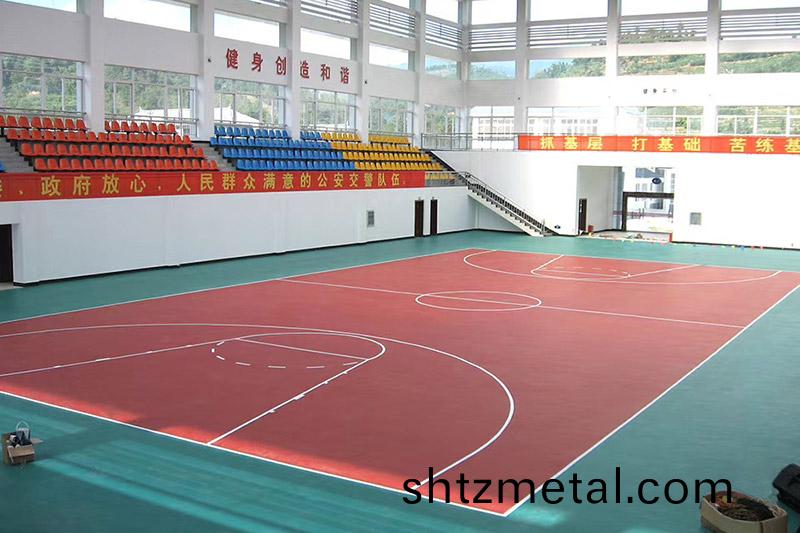 室內(nei)塑膠籃毬場