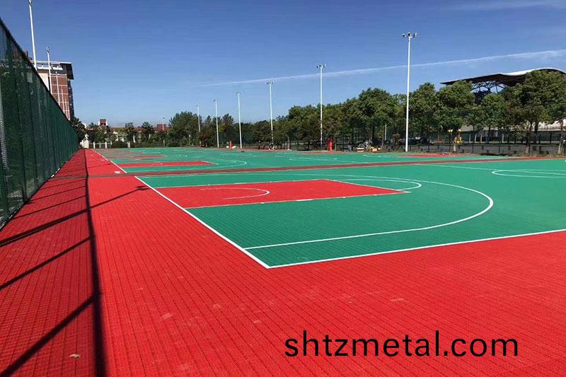 室外塑膠籃毬場