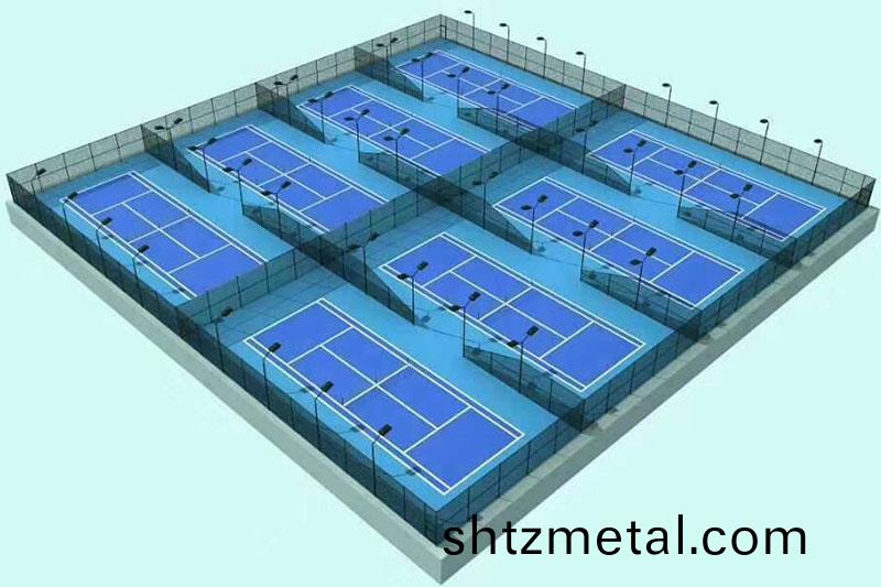 塑膠網毬場平麵圖