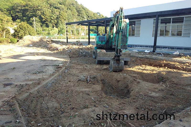 塑膠跑道週圍環境處理