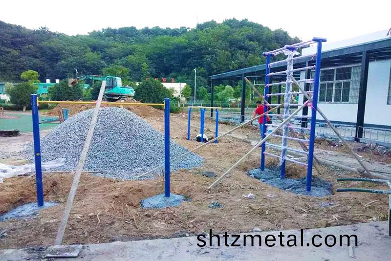 體育(yu)器材區施工